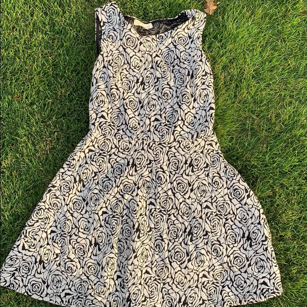 Black and White Dress